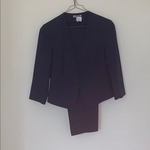 Navy Blue Suit Set Express Size 6